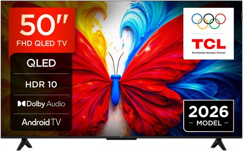 Tcl smart 4k - tv, 50"