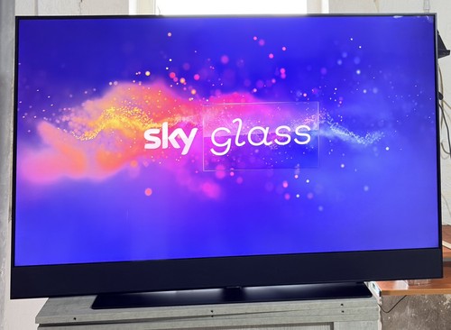 Sky glass nero - glass,