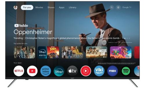 Qbell smart 4k ultra - tv, 50"